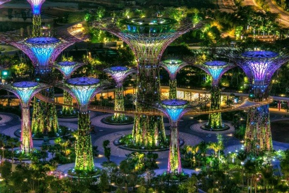 6 Địa Điểm Trứ Danh Tại Singapore - Garden By the Bay 