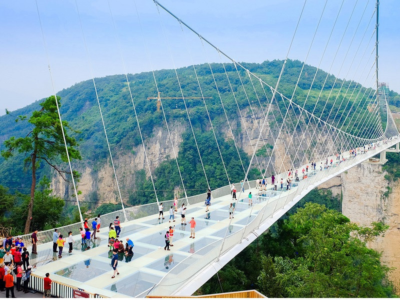 Cầu kính Trương Gia Giới - Nơi thử thách sự can đảm của bạn 