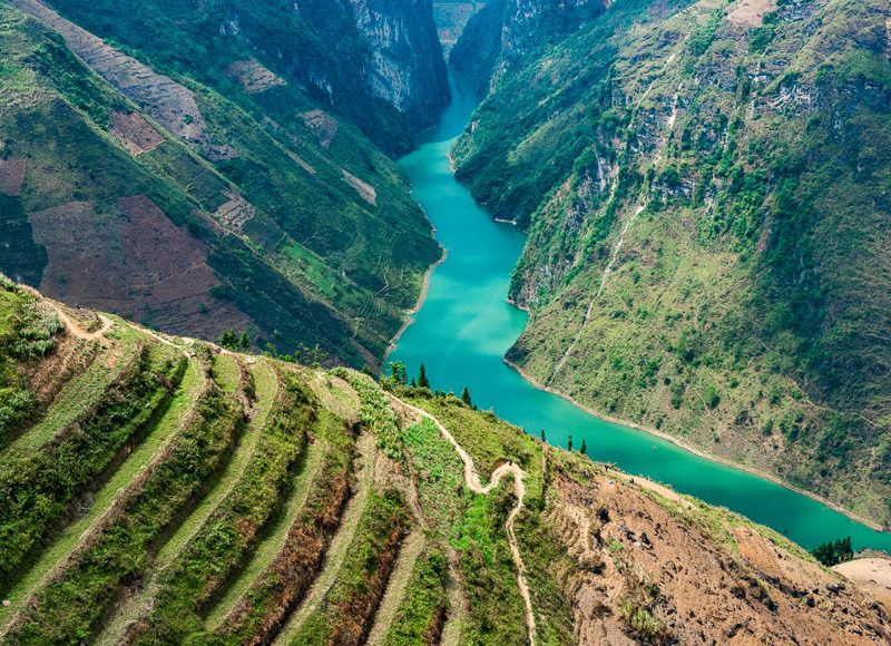 Sông Nho Quế ở Hà Giang