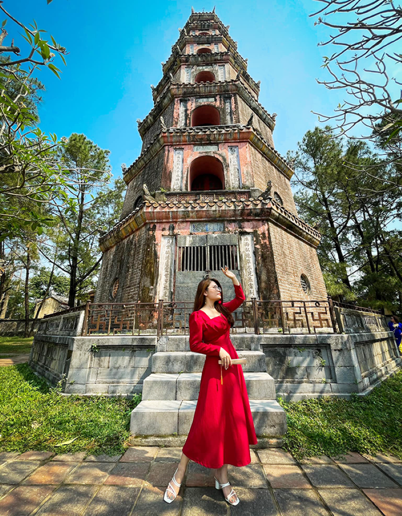 Tháp Phước Duyên - Tòa tháp 7 tầng linh thiêng của chùa Thiên Mụ