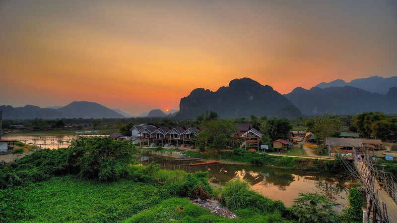 Thị trấn Vang Vieng Thị trấn Vang Vieng