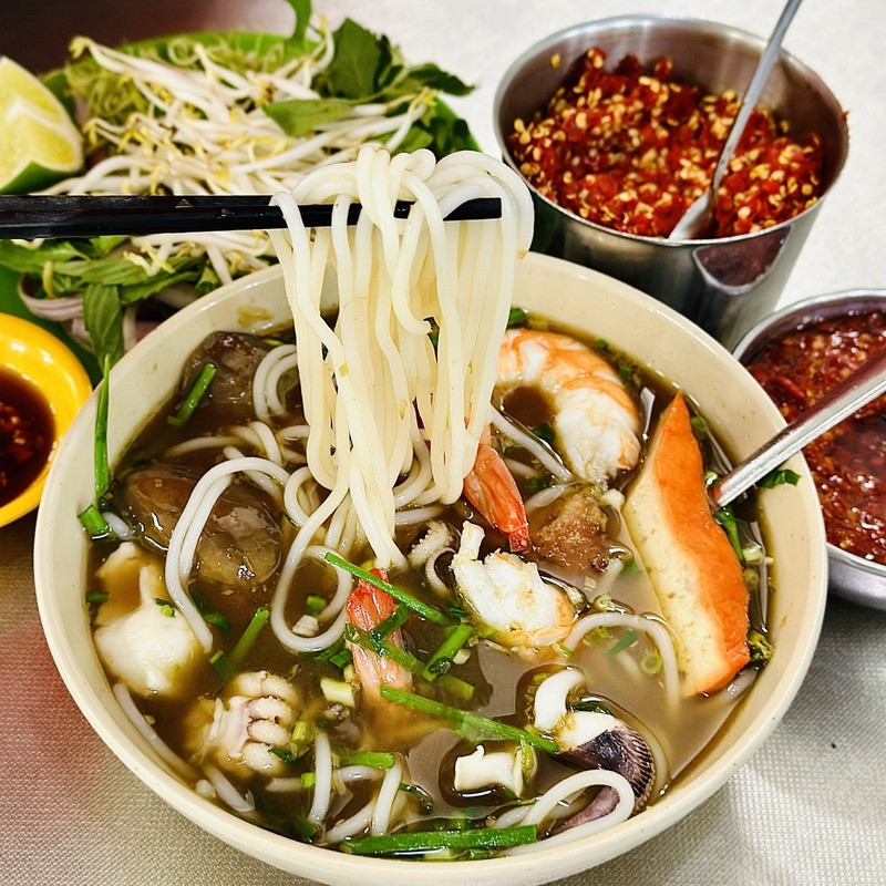 Bún mắm - Đặc sản bún miền tây