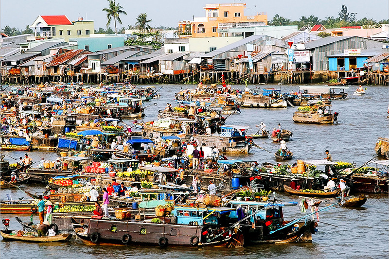 Chợ nổi Cái Răng