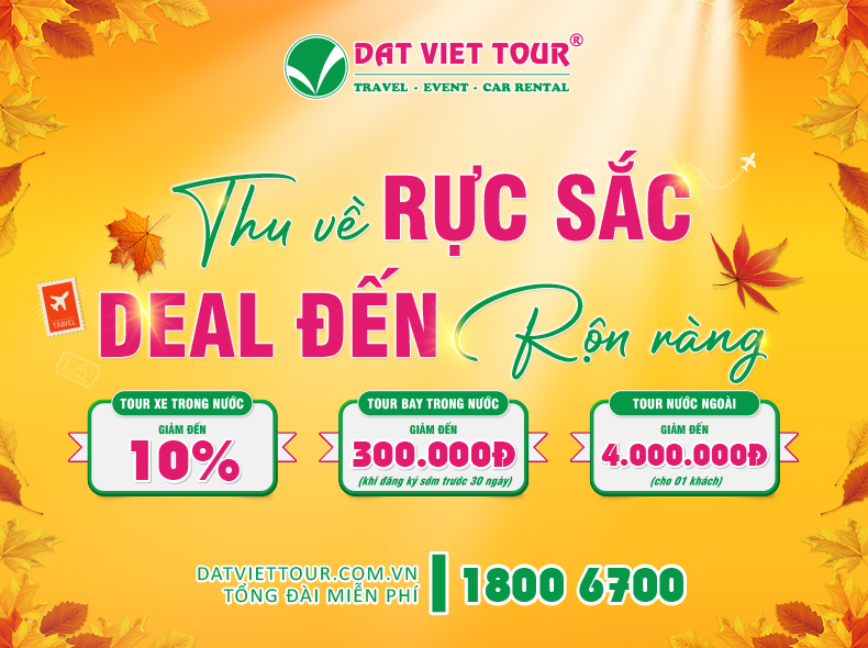 Tour du lịch mùa thu